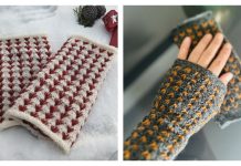 Dip It Wrist Warmers Free Knitting Pattern