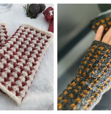 Dip It Wrist Warmers Free Knitting Pattern Dip It Wrist Warmers Free Knitting Pattern