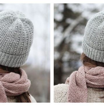 Double Dutch Hat Free Knitting Pattern