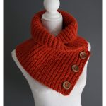Fabulous Ribbed Cowl Scarf Knitting Pattern
