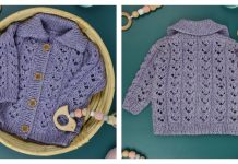 Lulu Baby Cardigan Free Knitting Pattern