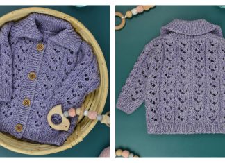 Lulu Baby Cardigan Free Knitting Pattern
