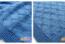 Luna Baby Blanket Free Knitting Pattern and Video Tutorial