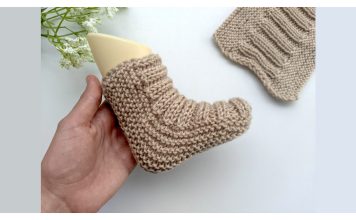 No-Heel Baby Socks Free Knitting Pattern and Video Tutorial No-Heel Baby Socks Free Knitting Pattern and Video Tutorial