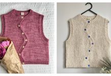 Peony Vest Knitting Pattern Peony Vest Knitting Pattern