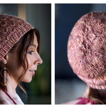 Petal Beanie Knitting Pattern