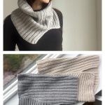 Rib Welt Cowl Knitting Pattern
