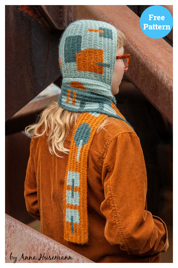 Rust & Rhythm Bonnet Free Knitting Pattern