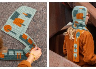 Rust & Rhythm Bonnet Free Knitting Pattern