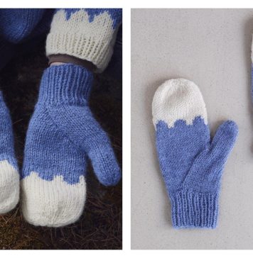 Storstenen Mittens Free Knitting Pattern