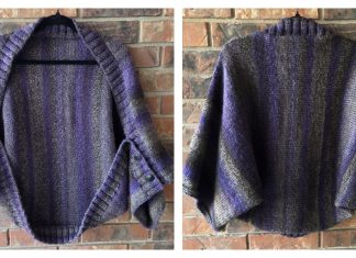 Barcelona Shrug Free Knitting Pattern