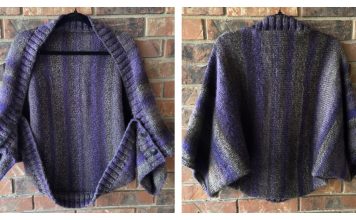 Barcelona Shrug Free Knitting Pattern