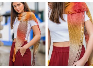 Bem Me Quer Shawl Free Knitting Pattern