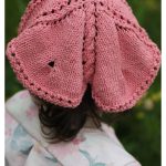Butterfly Bandana Free Knitting Pattern