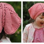 Butterfly Bandana Free Knitting Pattern