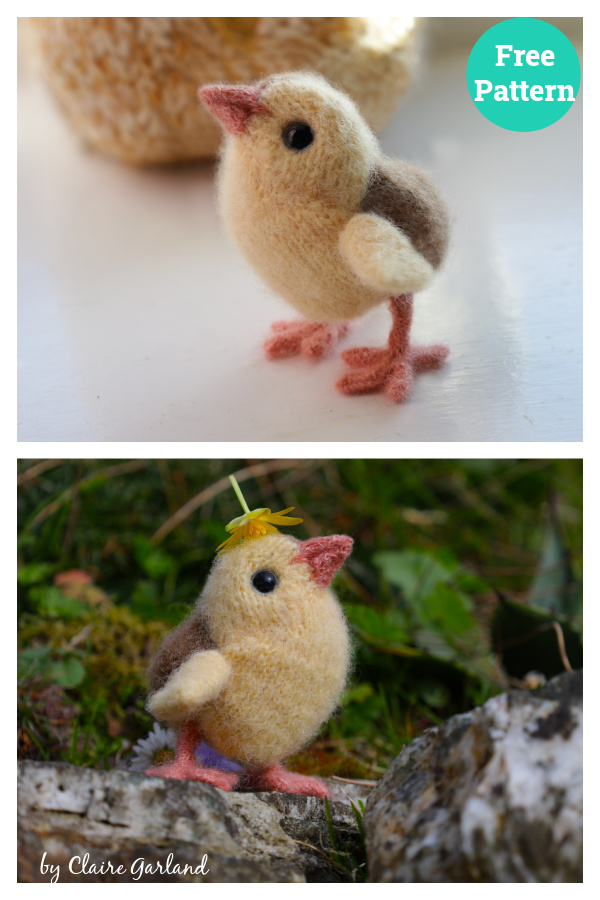 Chick Free Knitting Pattern