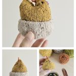 Chicken Chocolate Basket Free Knitting Pattern