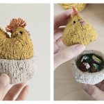 Chicken Chocolate Basket Free Knitting Pattern