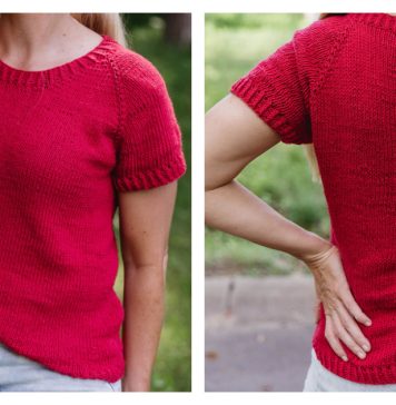 Easy Street Tee Free Knitting Pattern