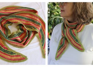 Equinox Scarf Free Knitting Pattern