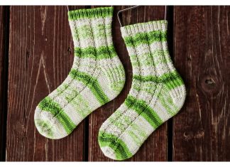 Harvest Socks Free Knitting Pattern