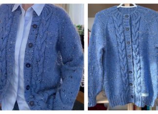 Hunglish Mood Cardigan Free Knitting Pattern