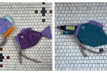 Scandi Swimmer Pouch Free Knitting Pattern