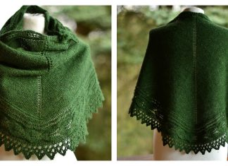Apple Polypodium Shawl Free Knitting Pattern