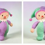 Binky Clown Free Knitting Pattern