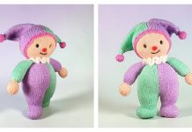 Binky Clown Free Knitting Pattern Binky Clown Free Knitting Pattern