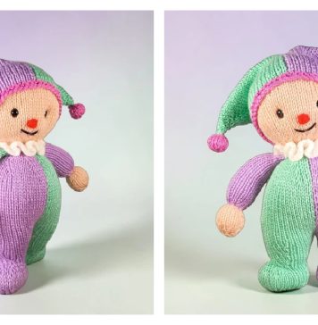 Binky Clown Free Knitting Pattern Binky Clown Free Knitting Pattern