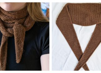 Bonnie Scarf Free Knitting Pattern