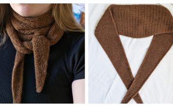 Bonnie Scarf Free Knitting Pattern