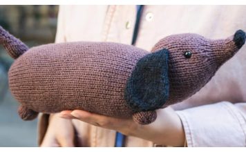 Comforting Dachshund Free Knitting Pattern