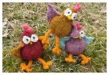Crazy Chickens Free Knitting Pattern Crazy Chickens Free Knitting Pattern