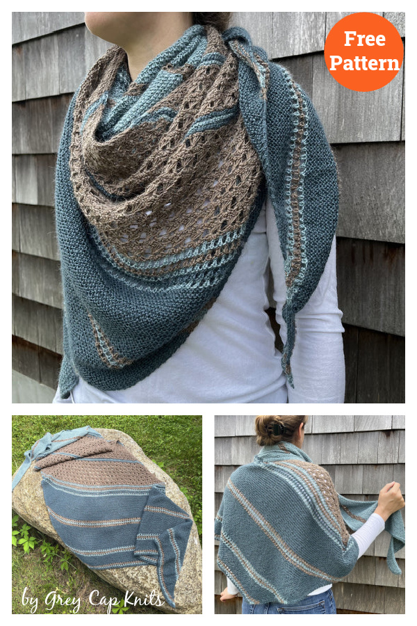 Dewfrost Shawl Free Knitting Pattern