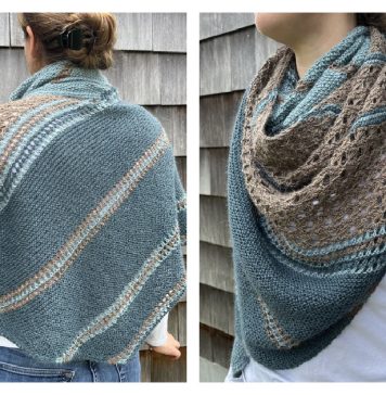 Dewfrost Shawl Free Knitting Pattern