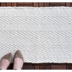 Herringbone Rug Free Knitting Pattern