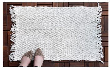 Herringbone Rug Free Knitting Pattern