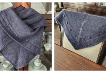 Lavender Lane Shawl Free Knitting Pattern