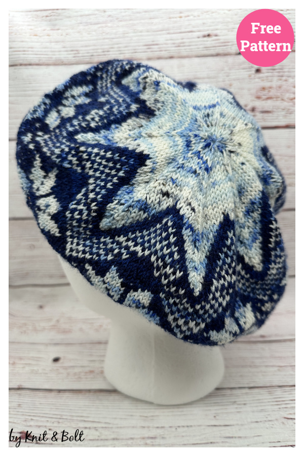 MN Star Hat Free Knitting Pattern