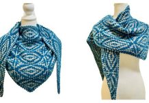 Midcentury Modern Shawl Knitting Pattern Midcentury Modern Shawl Knitting Pattern