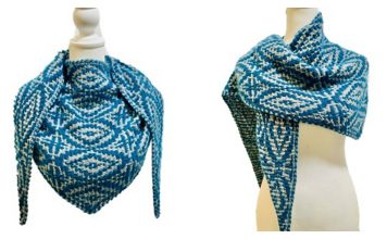 Midcentury Modern Shawl Knitting Pattern Midcentury Modern Shawl Knitting Pattern