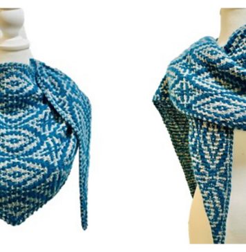 Midcentury Modern Shawl Knitting Pattern Midcentury Modern Shawl Knitting Pattern