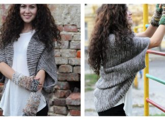 Nevada Kimono Cardigan Free Knitting Pattern