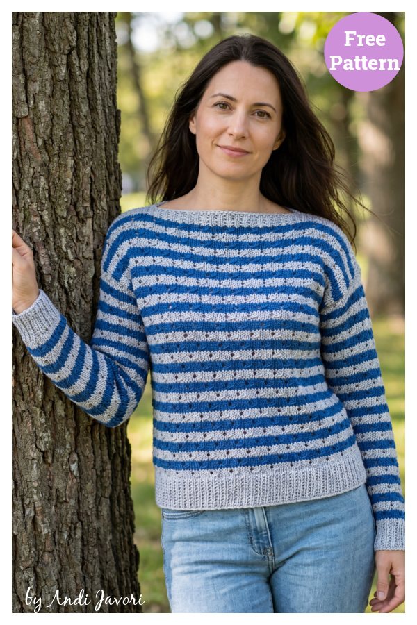 Oslo Sweater Free Knitting Pattern