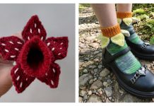 Petal Cuff Free Knitting Pattern