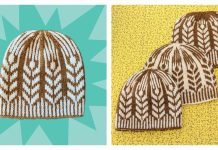 Wheat Field Hat Free Knitting Pattern