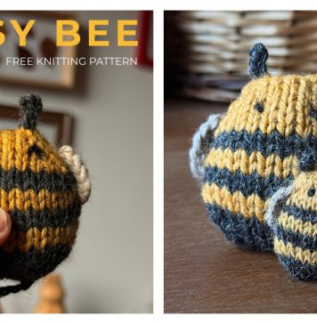 Beasy Bee Free Knitting Pattern