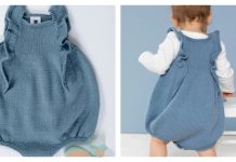 Butterfly Frilly Romper Free Knitting Pattern Butterfly Frilly Romper Free Knitting Pattern